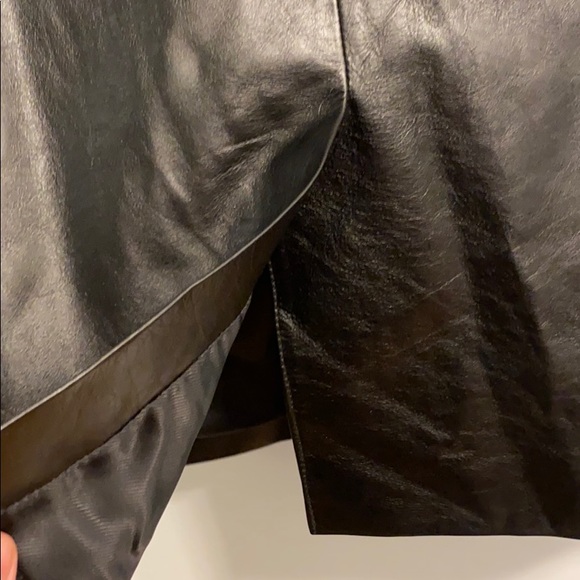 Helmut Lang Boyfriend Relaxed fit Leather Blazer - Picture 15 of 16